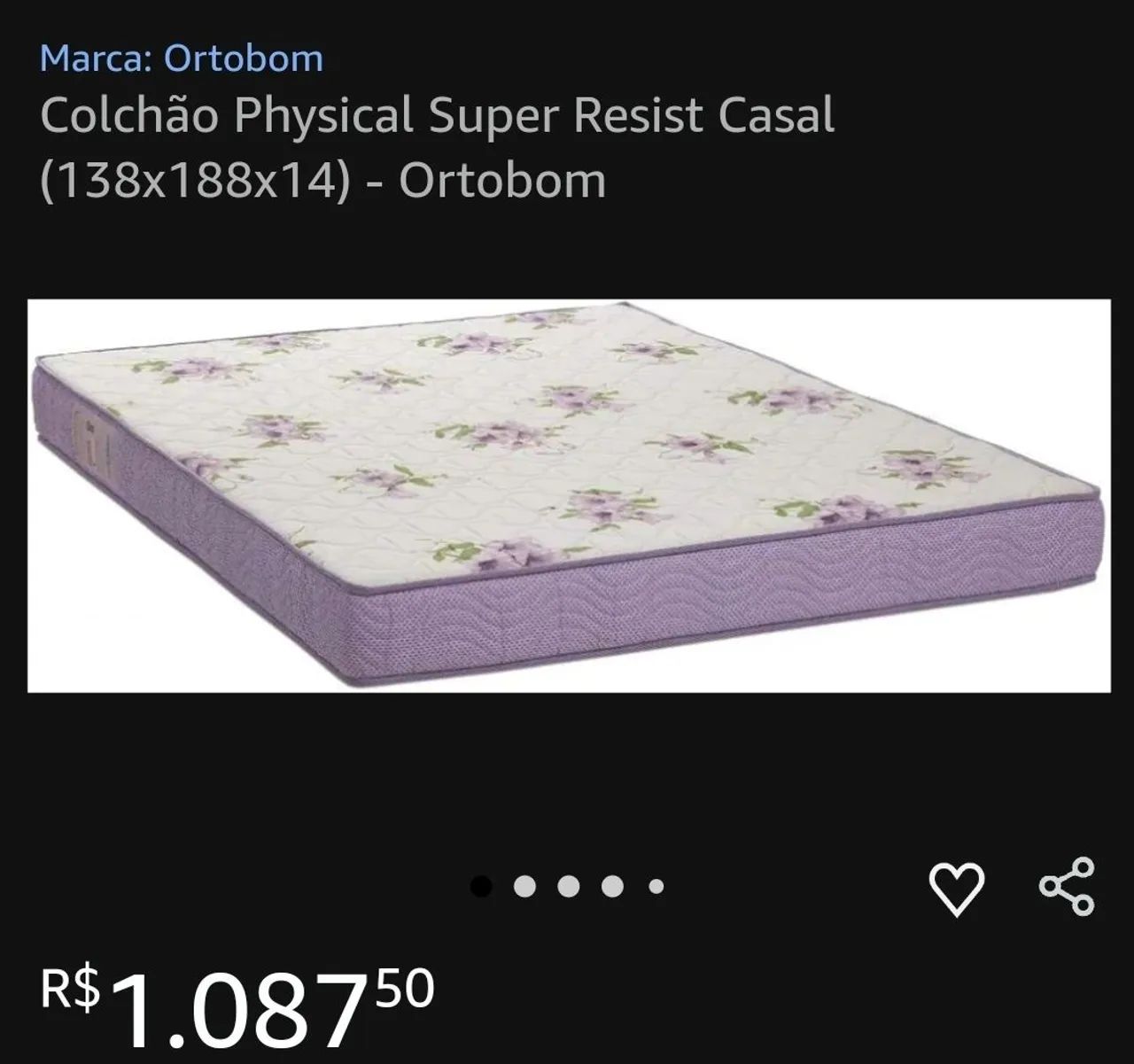 Vendo colchão casal