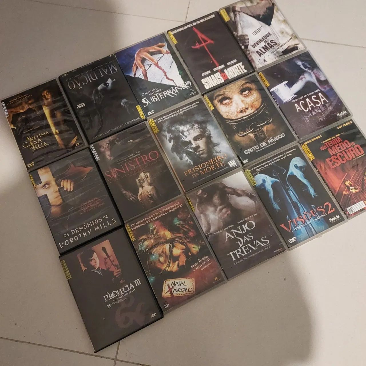 DVD 15 filmes de terror - Foto 2