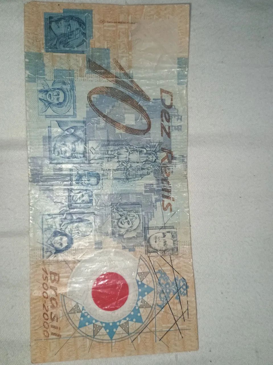 Cédulas de Real 1 e 10 reais (polímero) - Foto 2