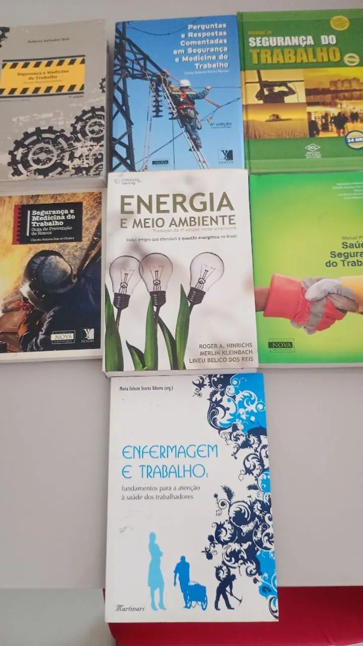Livros Segurança do Trabalho 