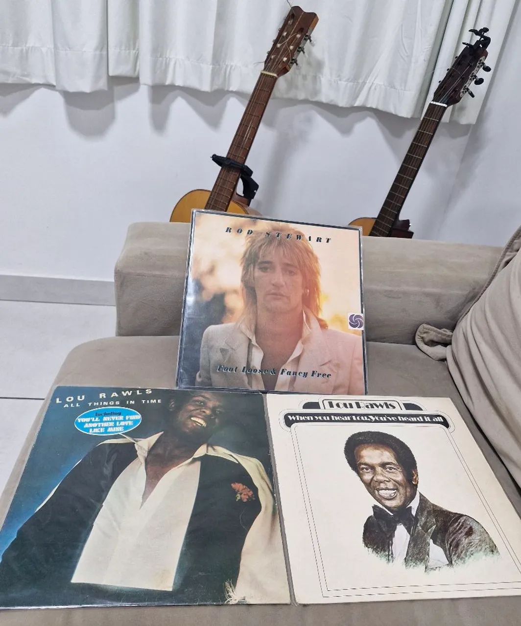 Vinil Rod Stewart Lou Rawls (2)