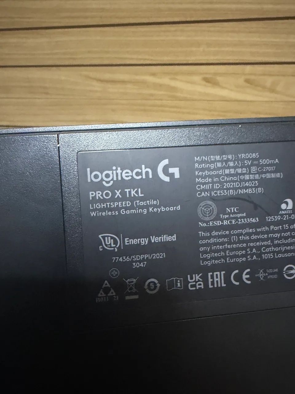 TECLADO LOGITECH G PRO X TKL  - Foto 3