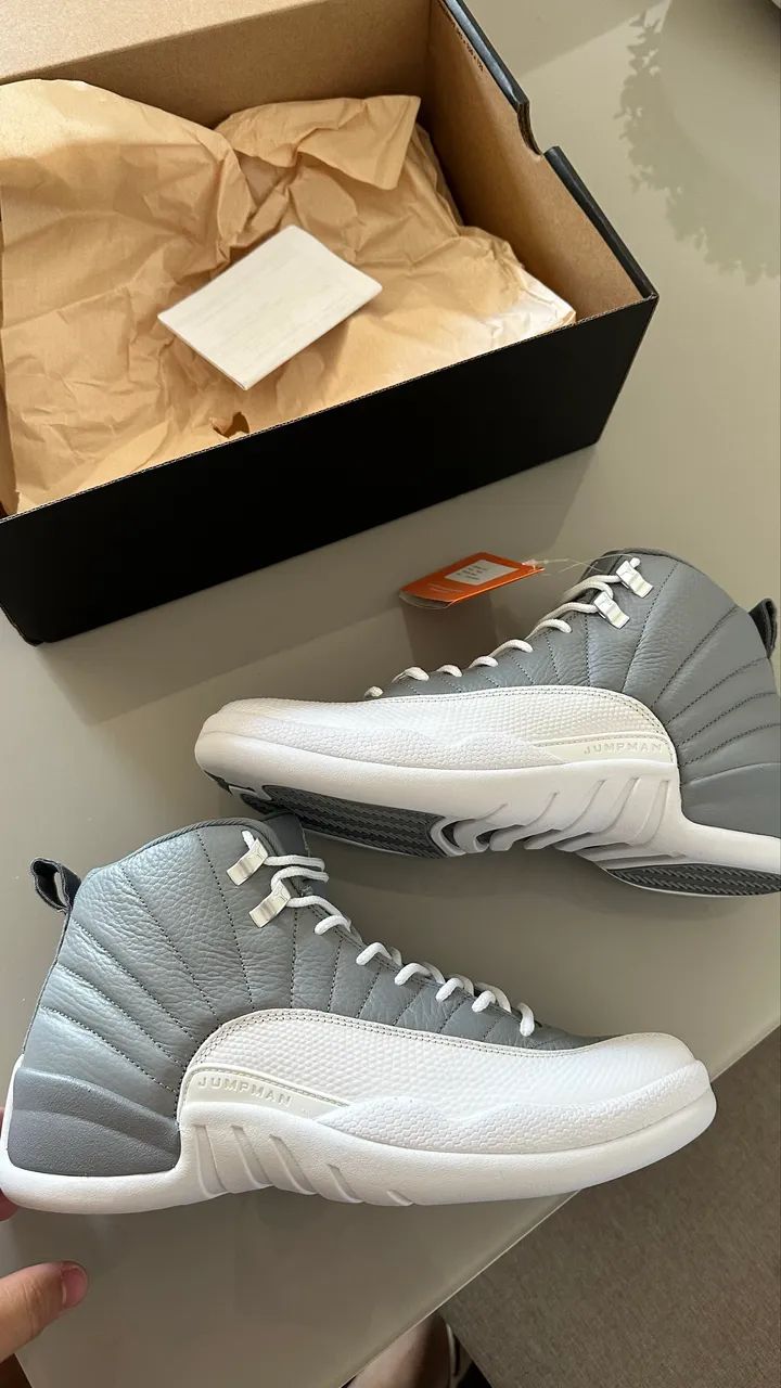  Jordan 12 Stealth 42 NOVO 