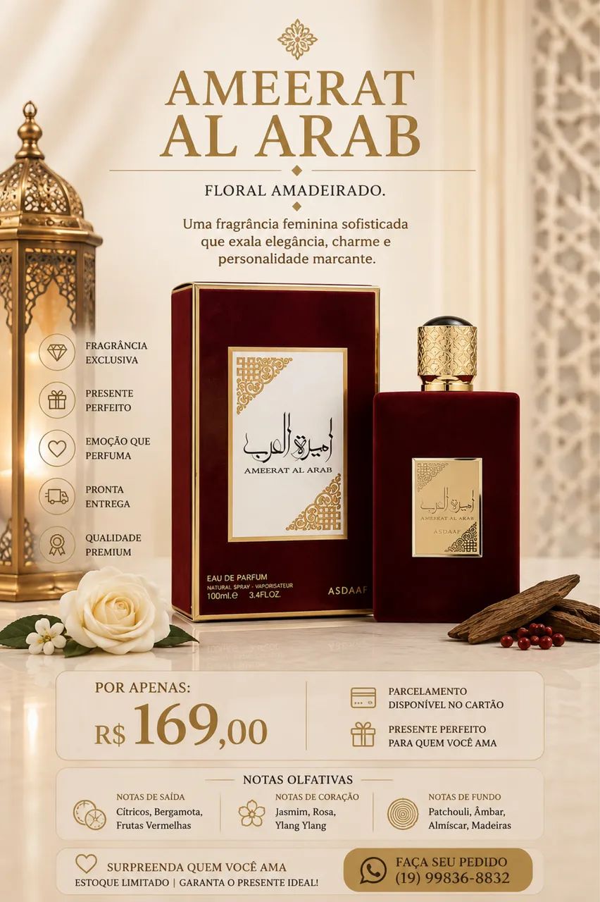 Perfumes Árabes Originais 