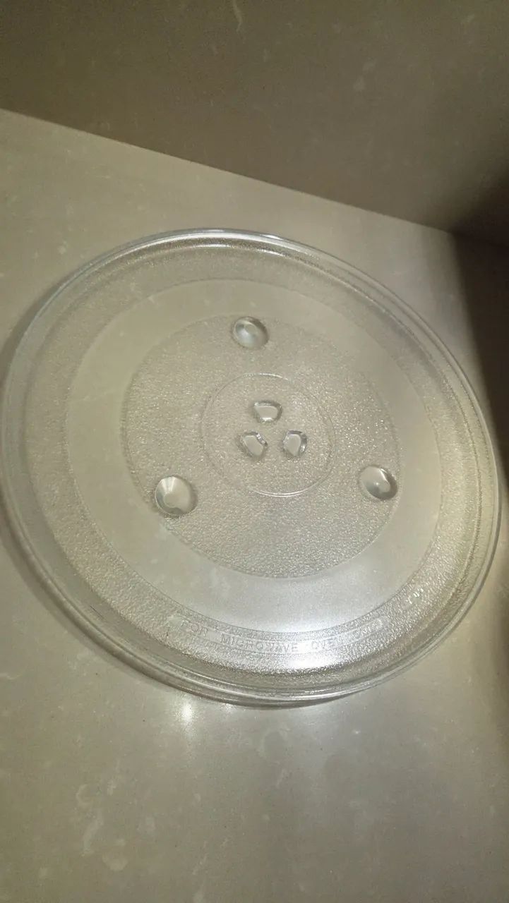 PRATO MICROONDAS GIRATÓRIO  30 a 36 LITROS QUALQUER MARCA