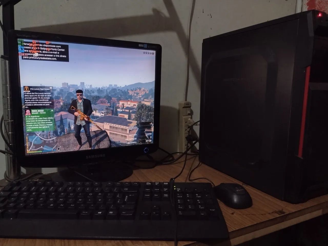 Pc gamer BARATO PRA HOJE..