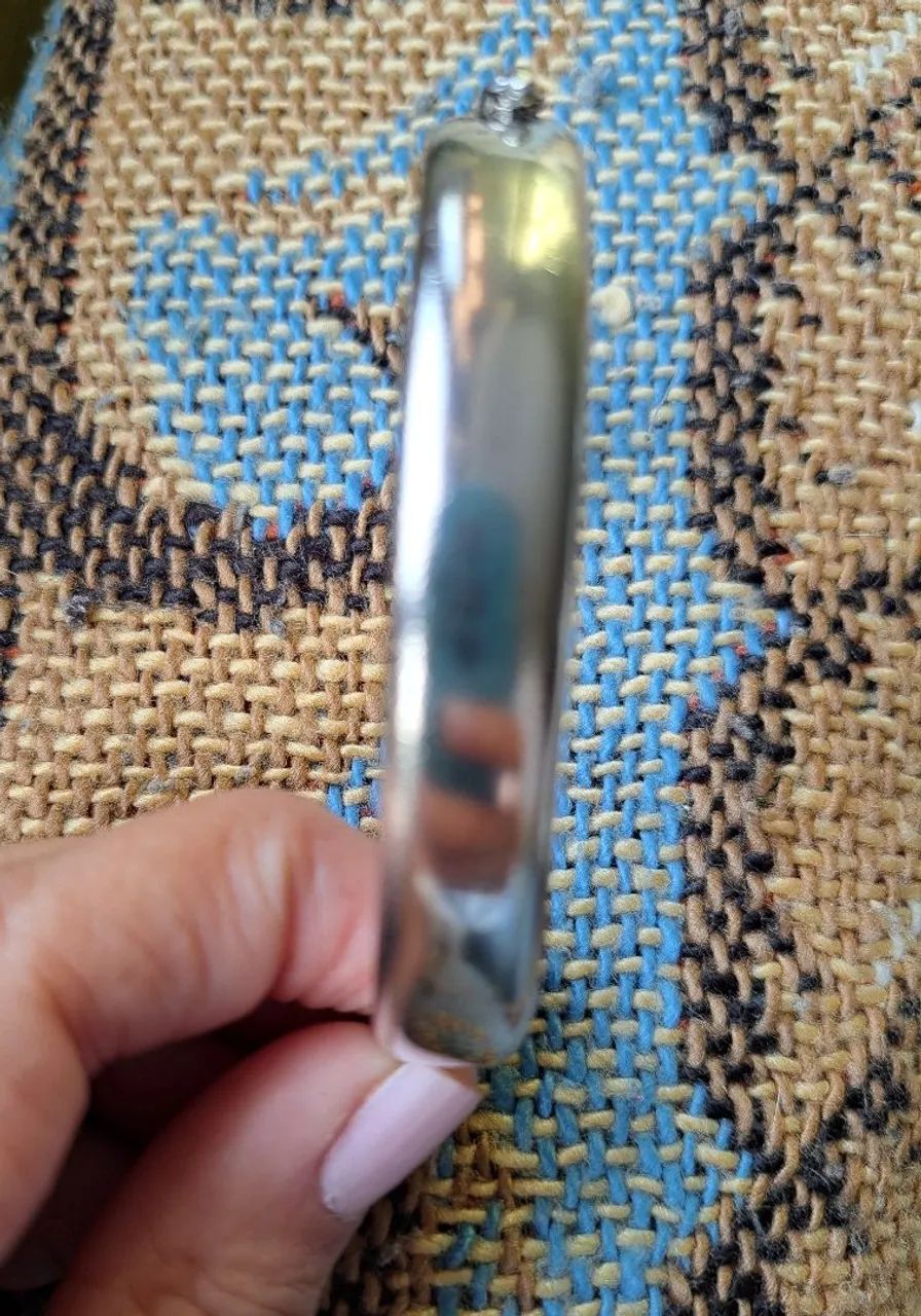 Bracelete prata com ródio - Foto 2