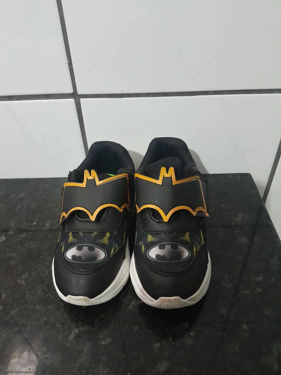 Tênis infantil com led - Batman