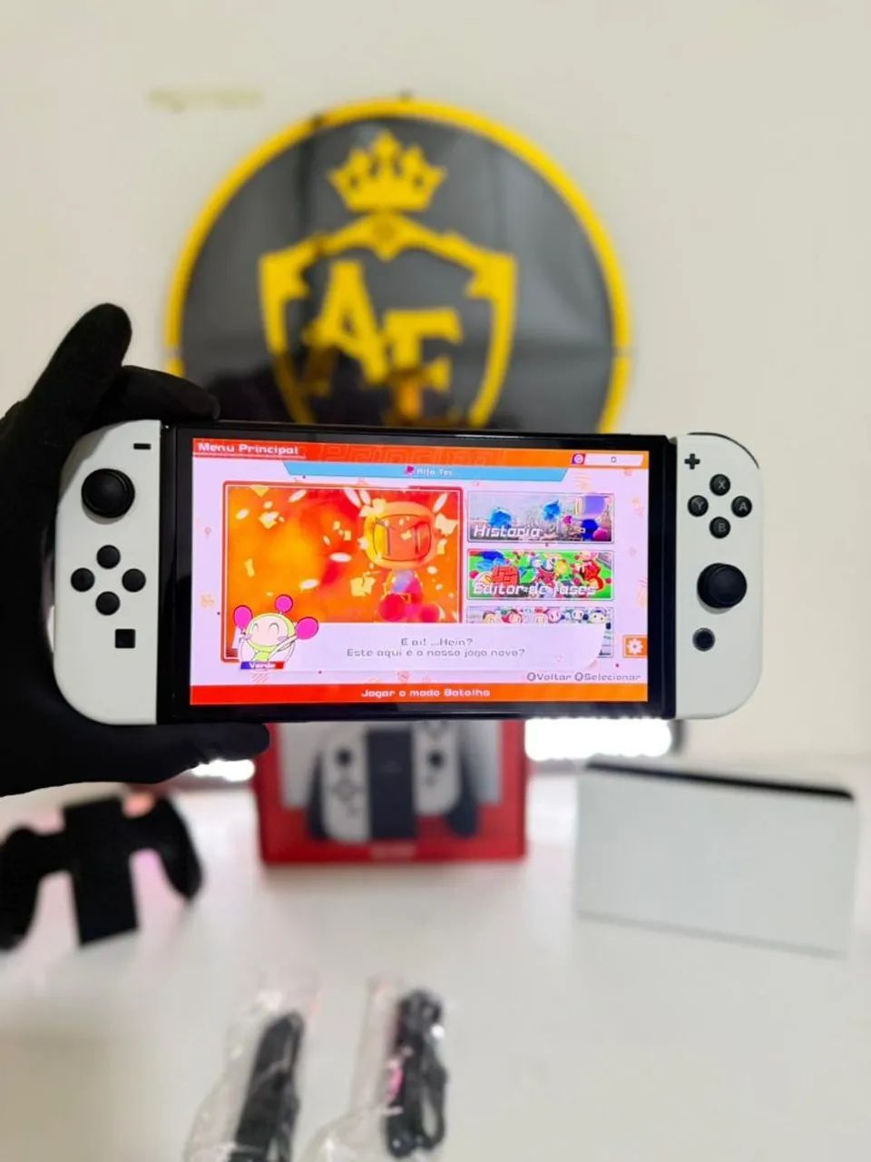 Nintendo Swtich OLED Destravado  - Foto 5