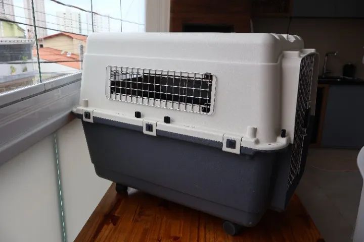 Caixa de Transporte para Cães e Gatos Gomoov Tamanho intermediário - Foto 4