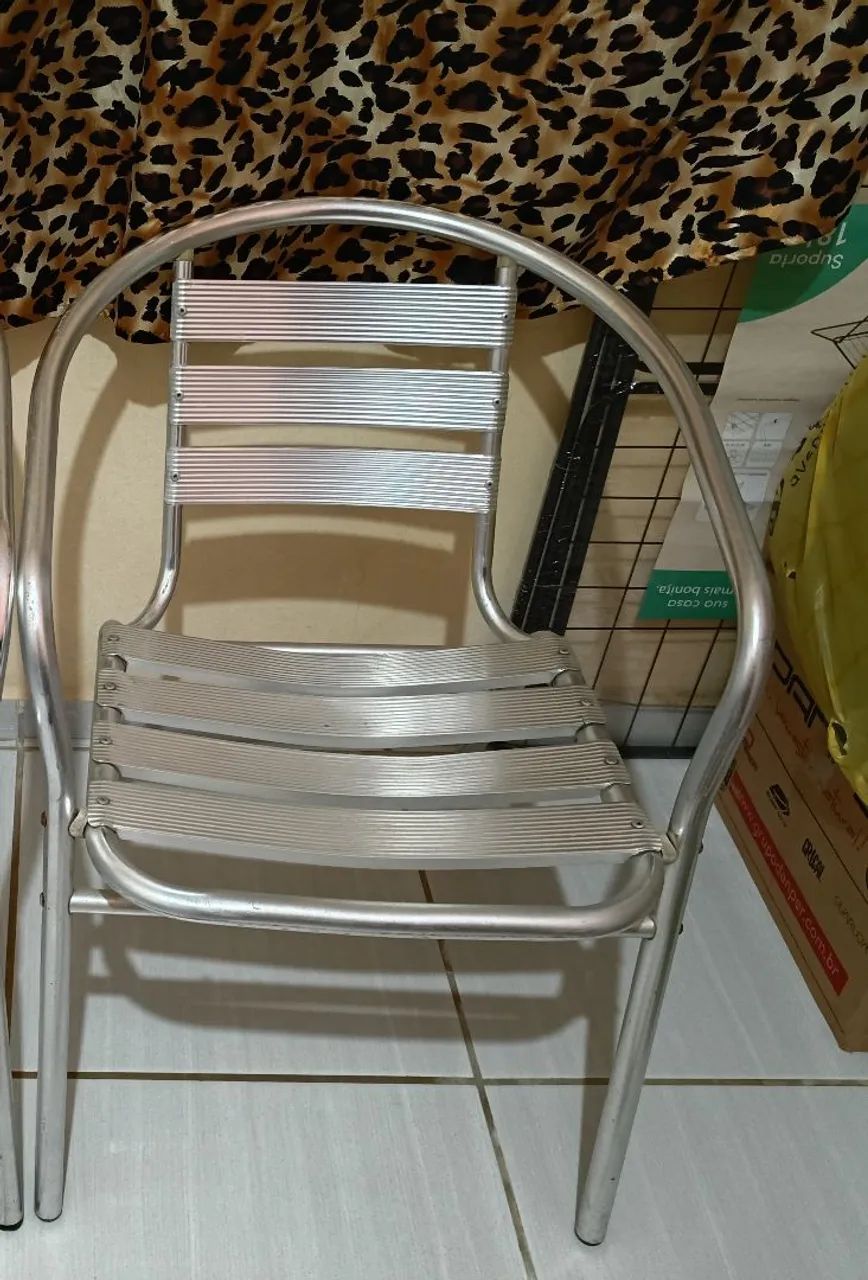 Cadeira de Alumínio R$ 55.00 - Foto 2