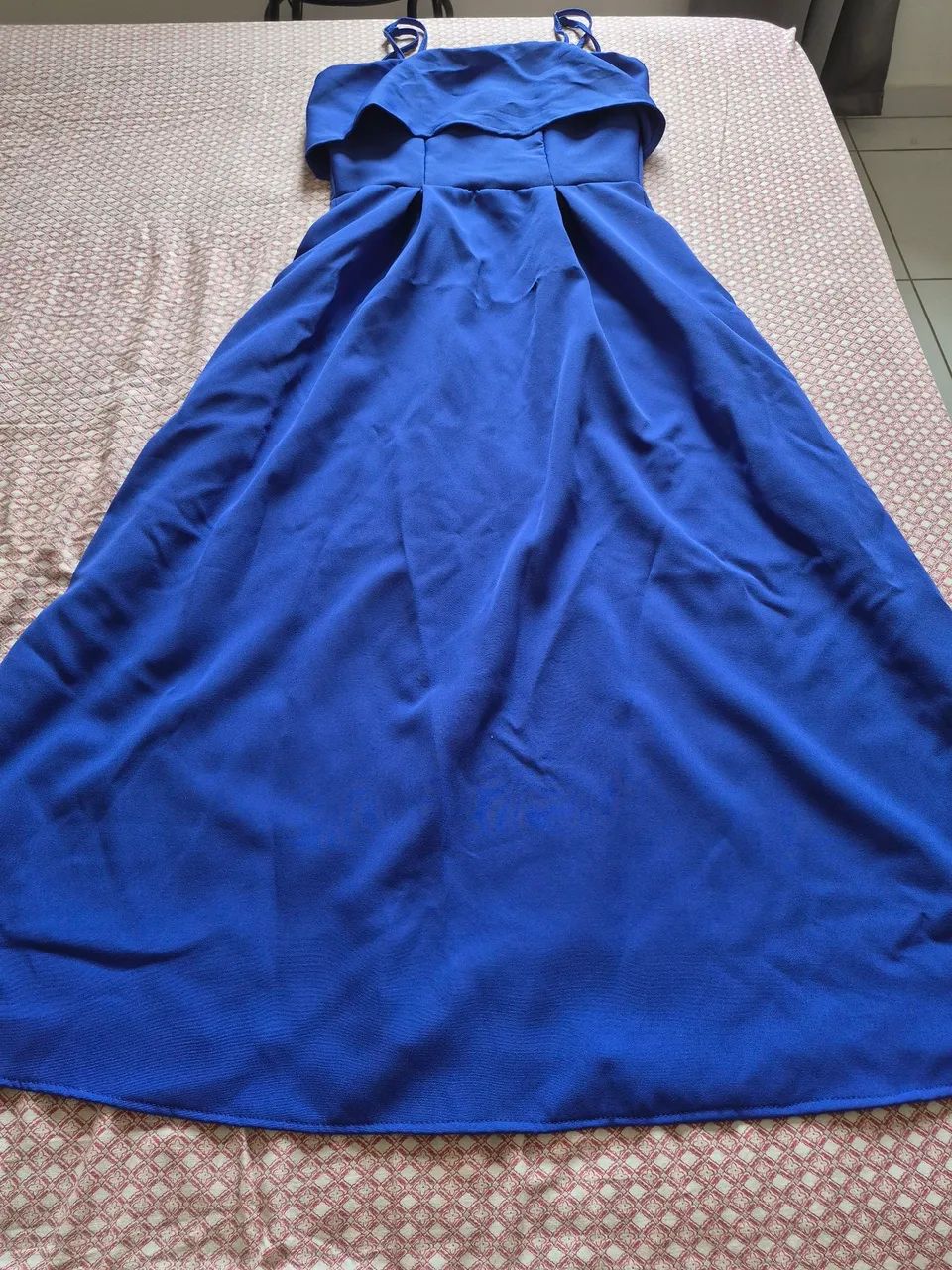 Vestido longo azul - Foto 4