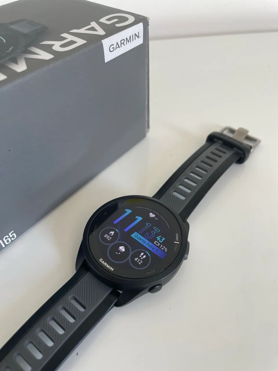 Garmin Forerunner 165 - relógio smartwatch - Foto 3