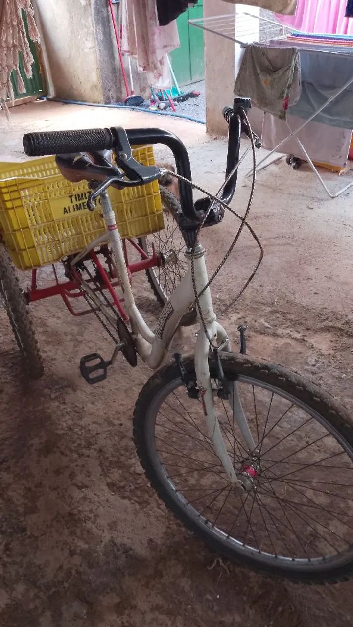 Bicicleta triciclo com marchas.  - Foto 4