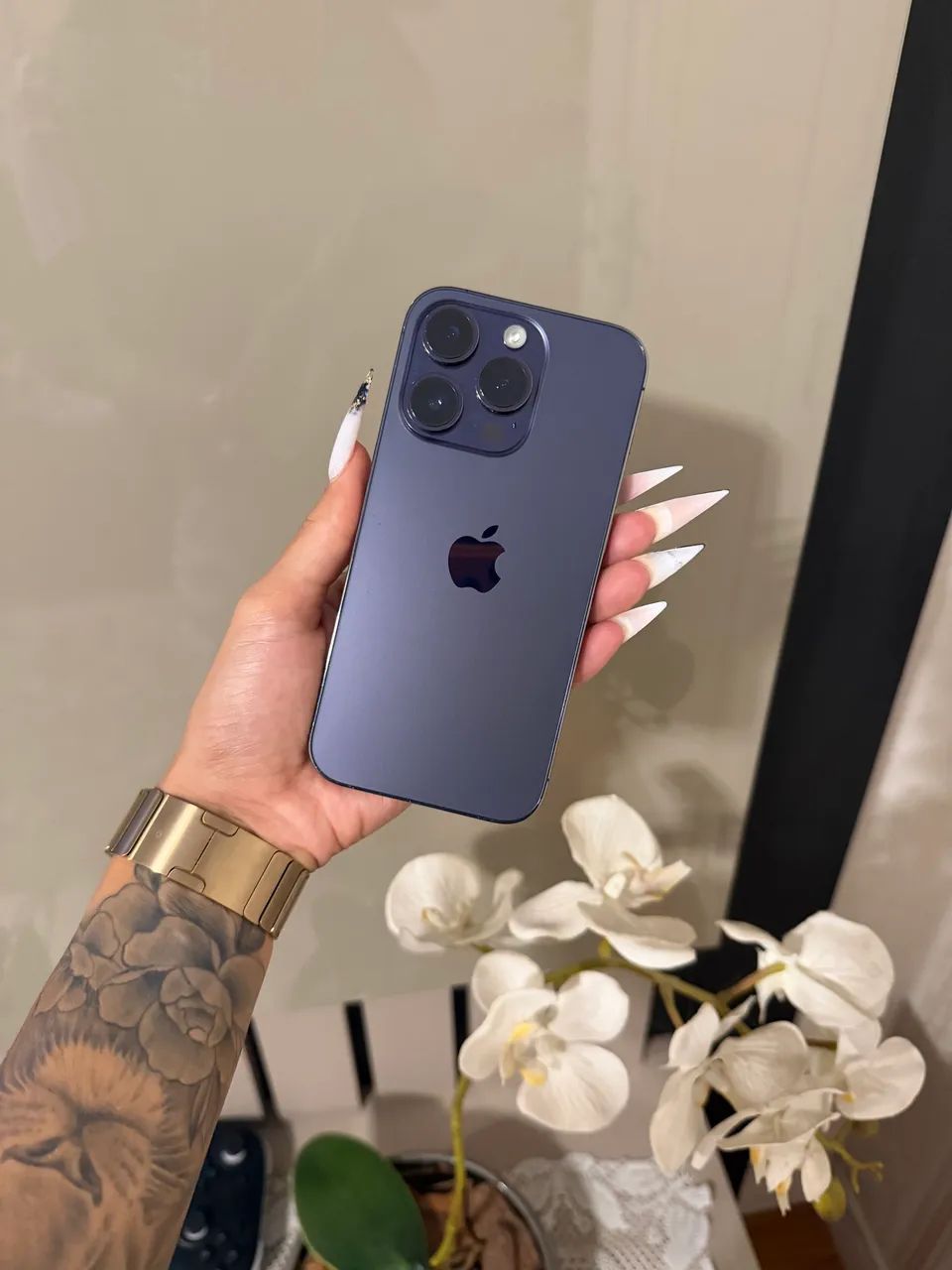 iPhone 14 Pro 128GB Roxo IMPECÁVEL  - Foto 3
