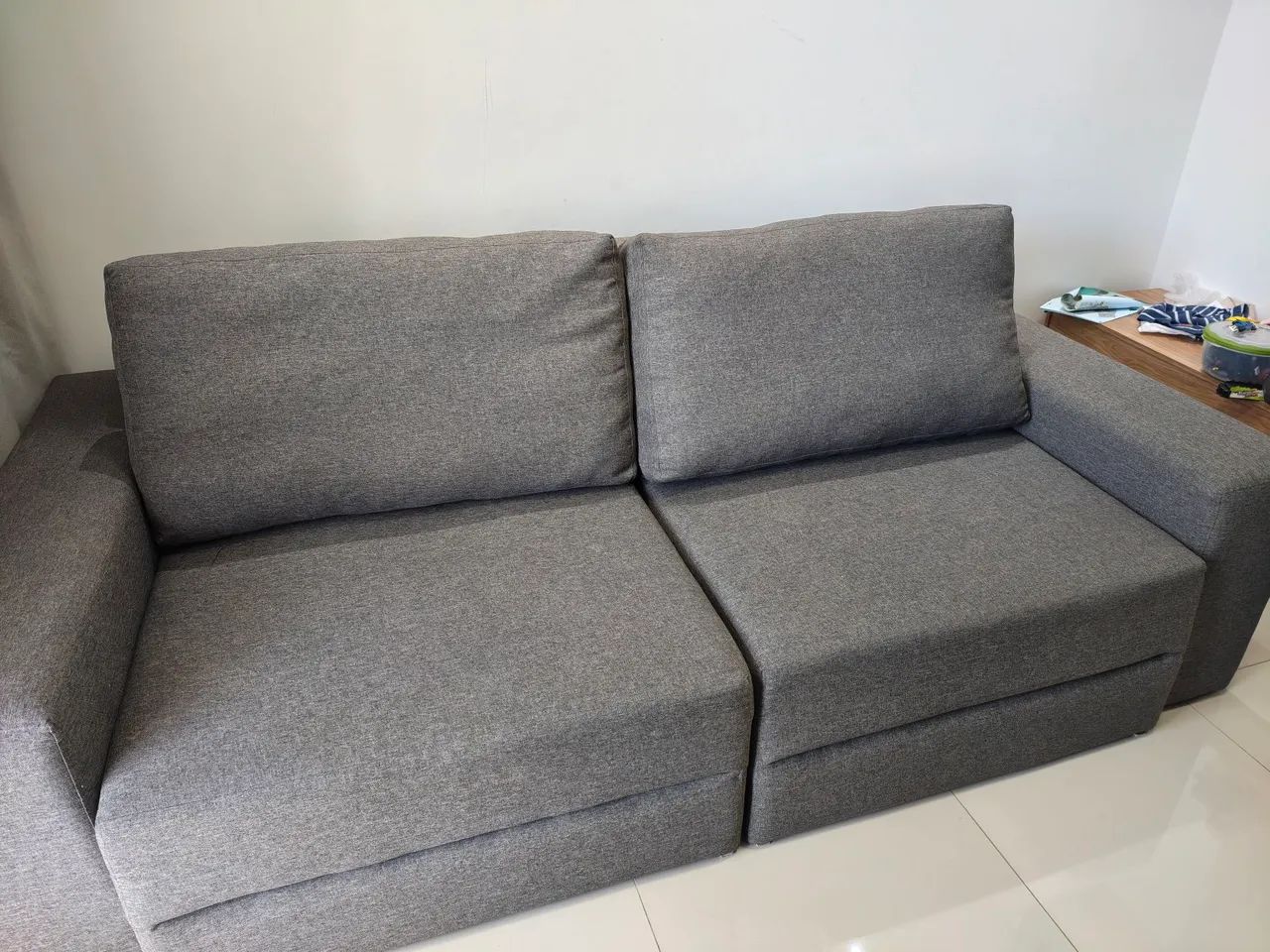 Sofá cama retrátil 4 lugares. - Foto 2