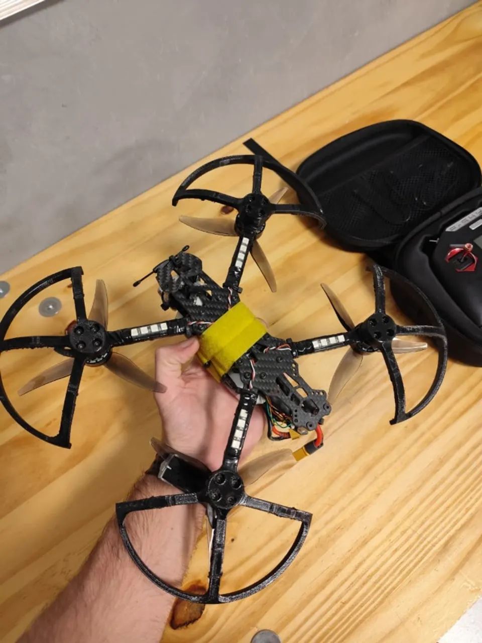 Drone FPV 5 Polegadas 220mm Fibra Carbono SpeedyBee + Rádio Controle ELRS - Foto 3
