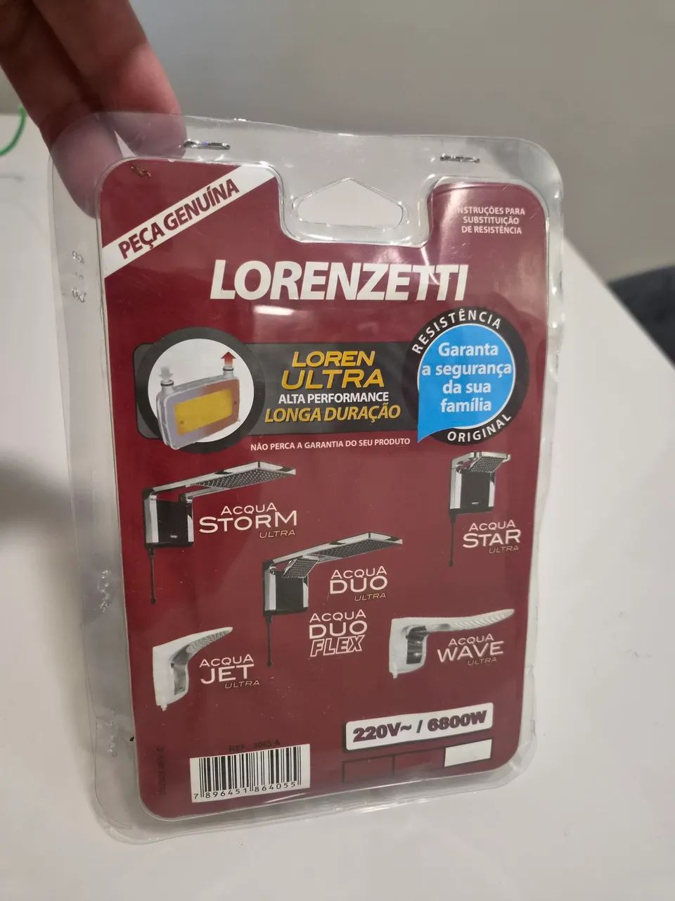 Resistência Chuveiro Lorenzetti Novo/Lacrado