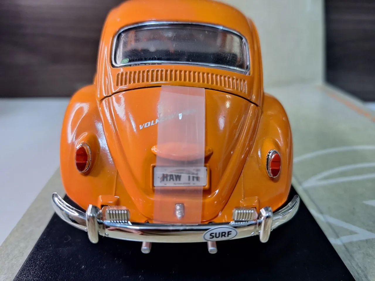 Na Caixa,  1:18, Fusca Greenlight  - Foto 4