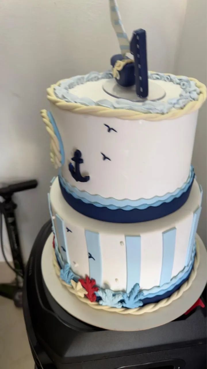 Enfeite de aniversário marinheiro 