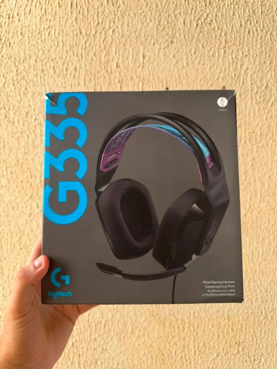 HEADSET LOGITECH G335 C/ MICROFONE