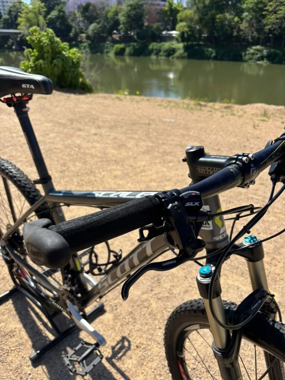 Bicicleta Seminova A29 Scott Scale Deore XT 30v Cinza - Foto 5