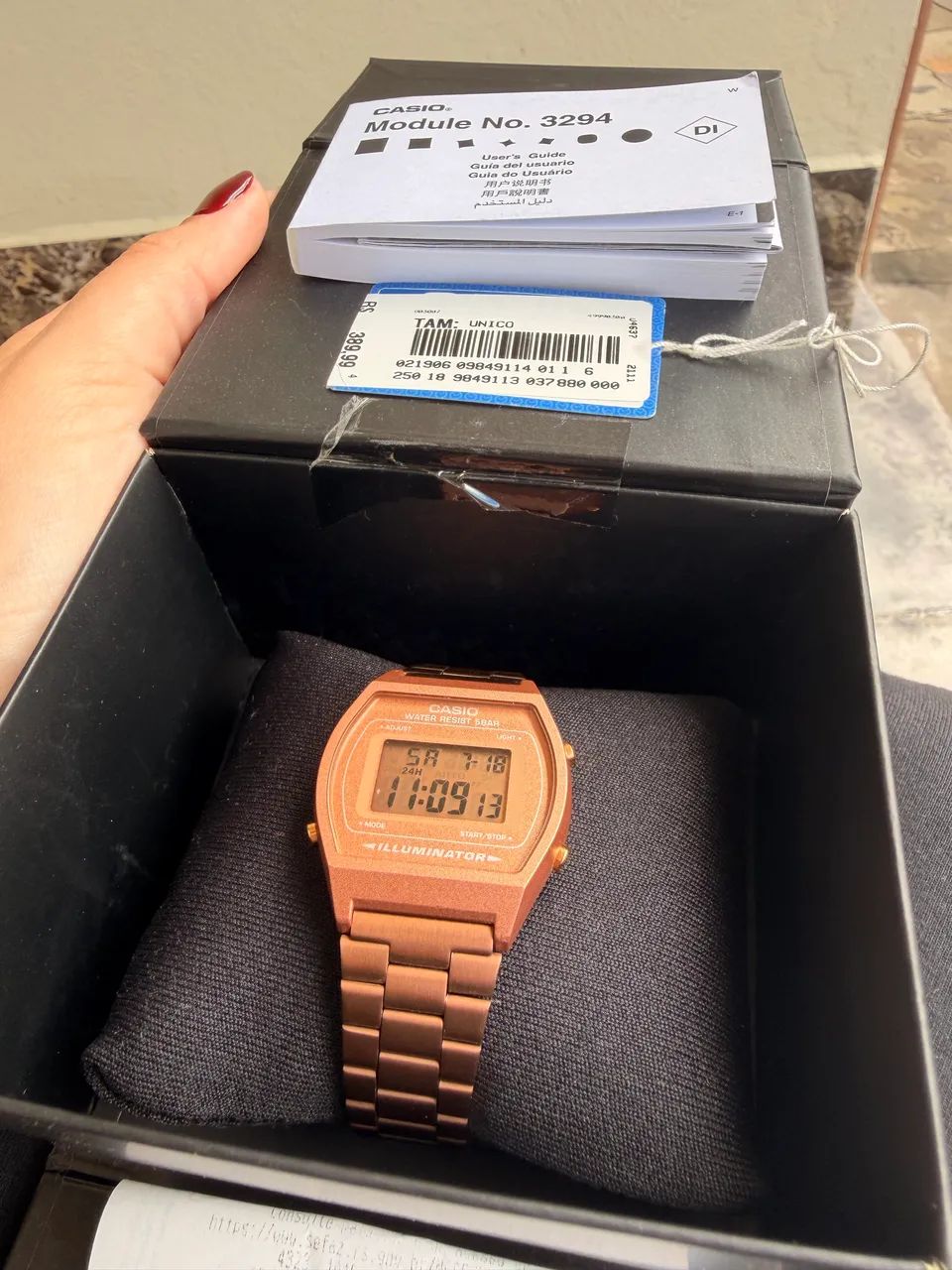 Relógio Casio modelo 3294 - Foto 2