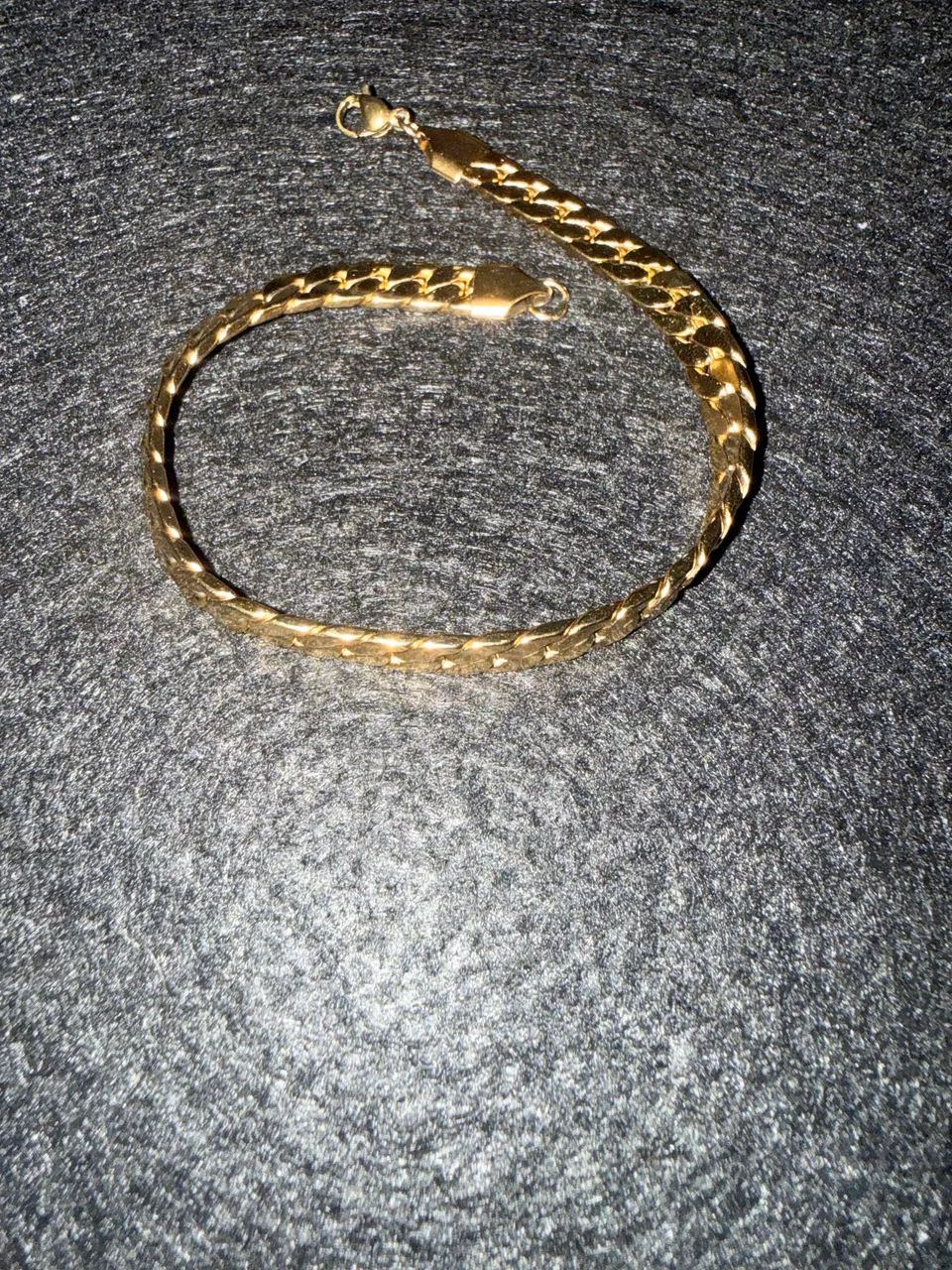 PULSEIRA MODELO GRUMET PRATA 925 BANHADA A OURO 18K
