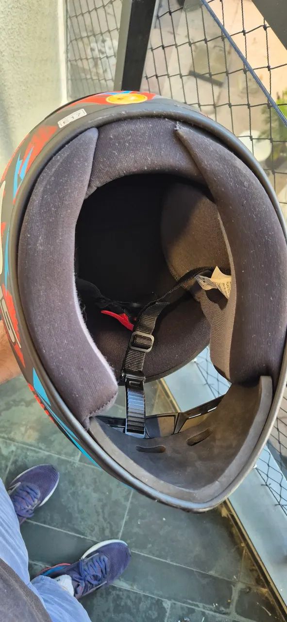 Capacete fechado EBF Spark Dragon - Foto 4