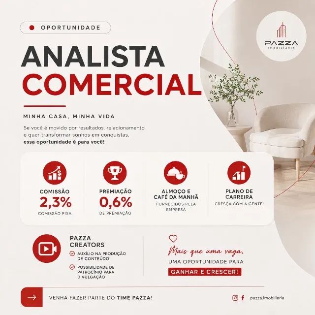 Consultor Comercial - Minha Casa Minha Vida
