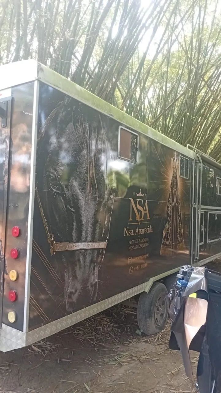 Treiler com apto para cavalos - Foto 2