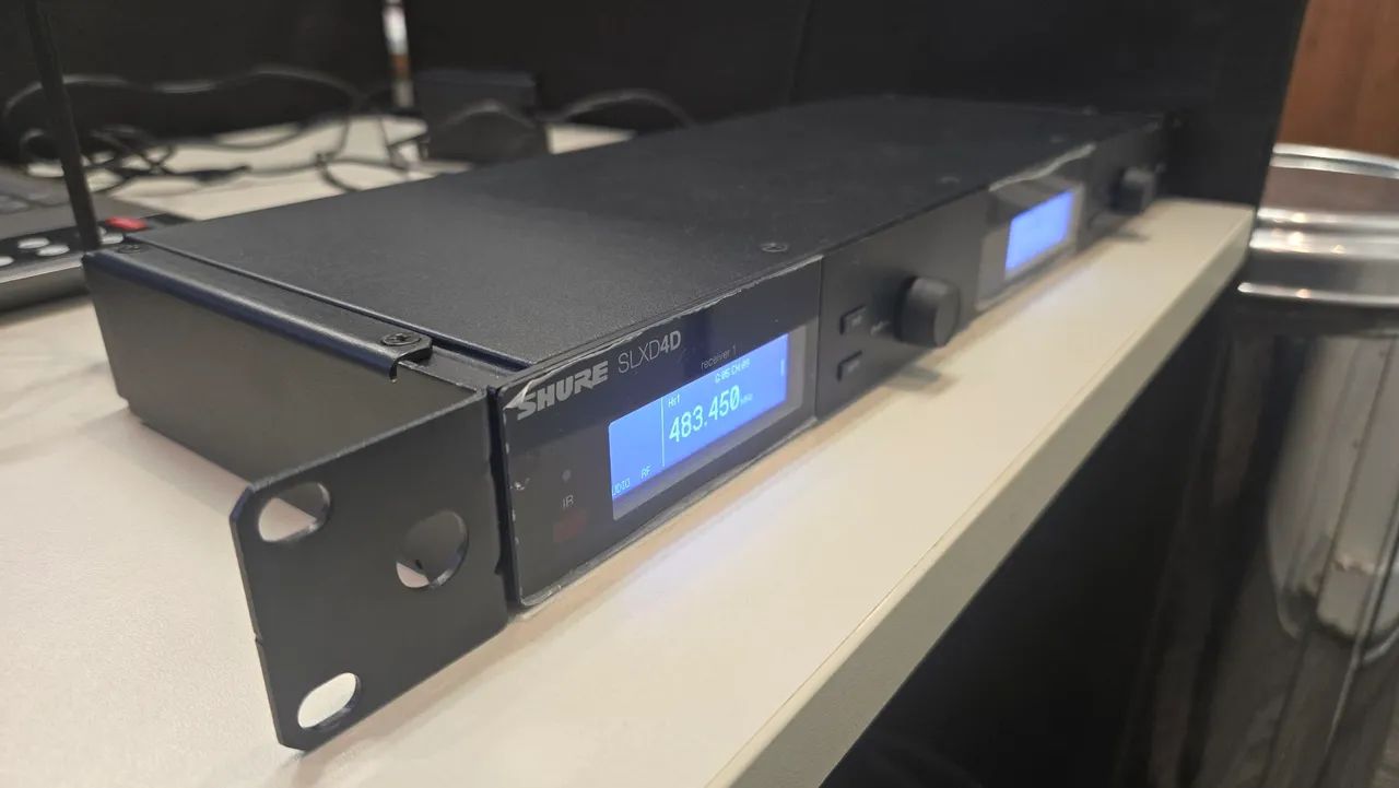 Base dubra shure com dois microfone G58 - Foto 2