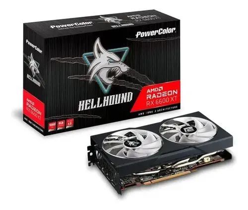 Placa de vídeo rx 6600 XT hellhound