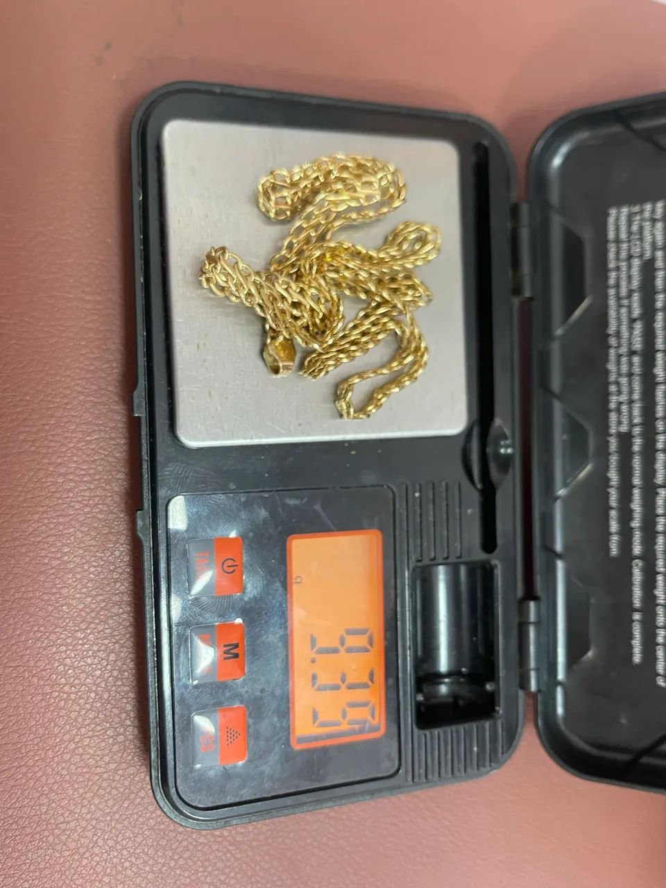 Corrente Lacraia de ouro 18k procedência garantia eterna - Foto 3