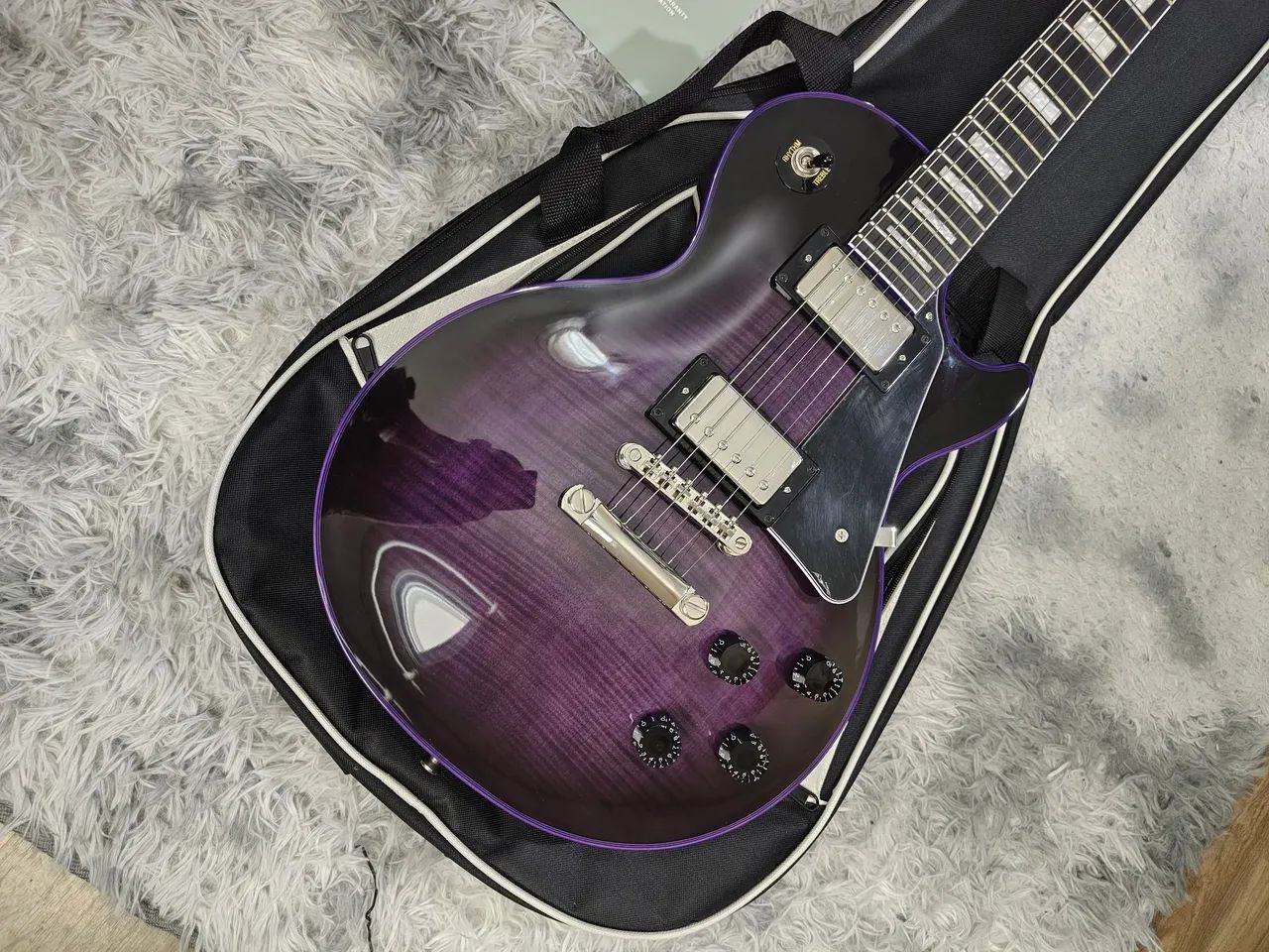 Guitarra Epiphone LP Custom Widow  - Foto 4