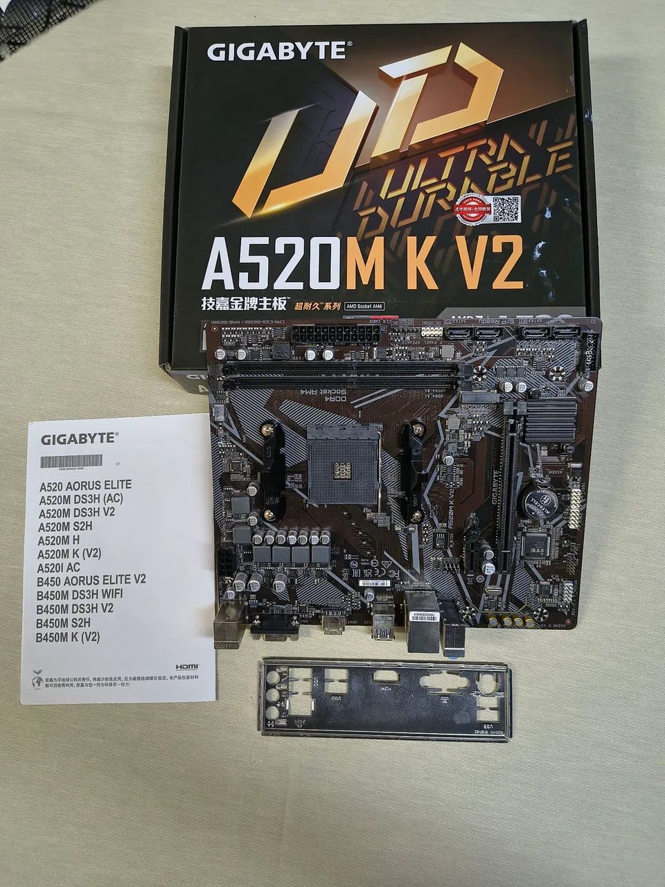 Gigabyte A520M K V2