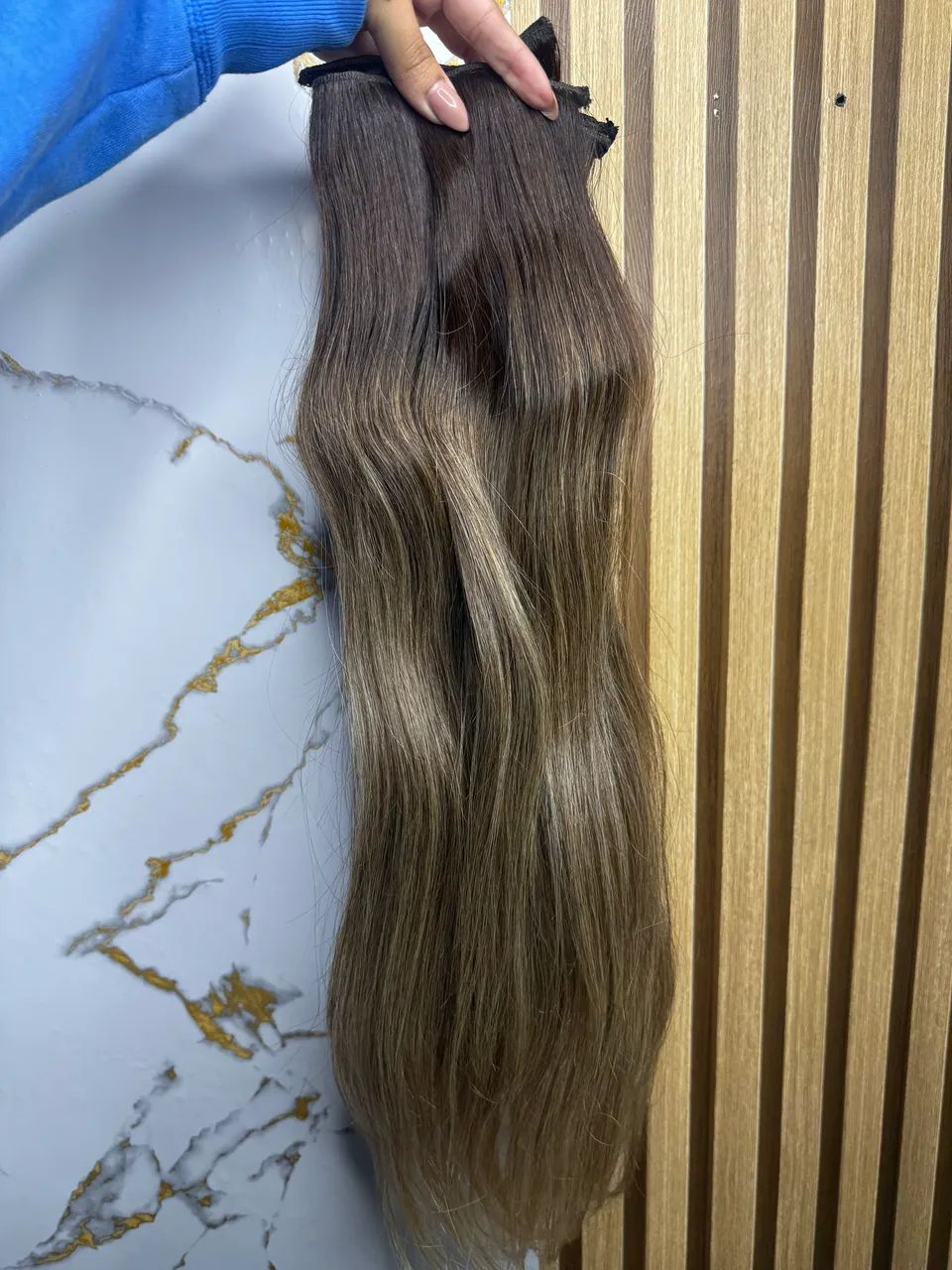 Mega Hair brasileiro do Sul 63cm - Foto 4