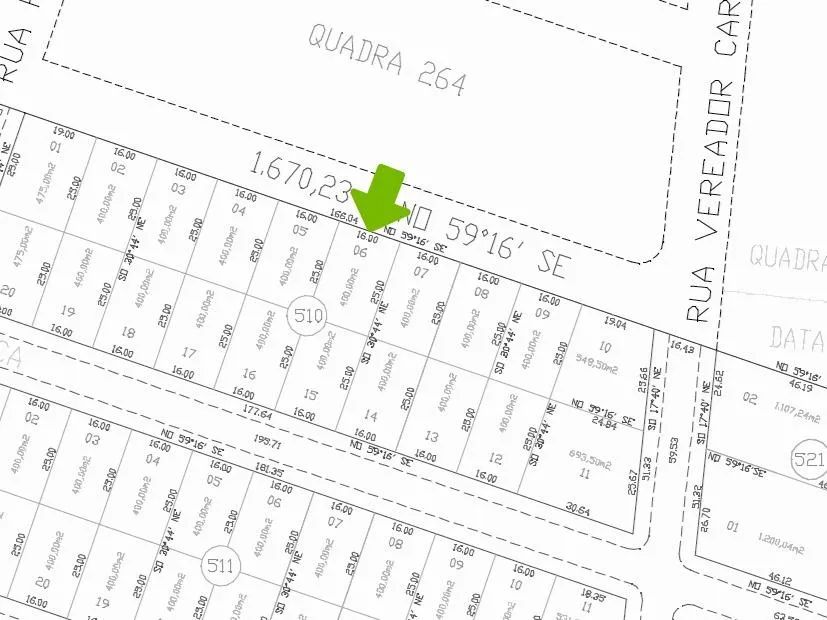 Terreno com 400 m² à Venda no Cj Hab Requião - Maringá - Foto 5