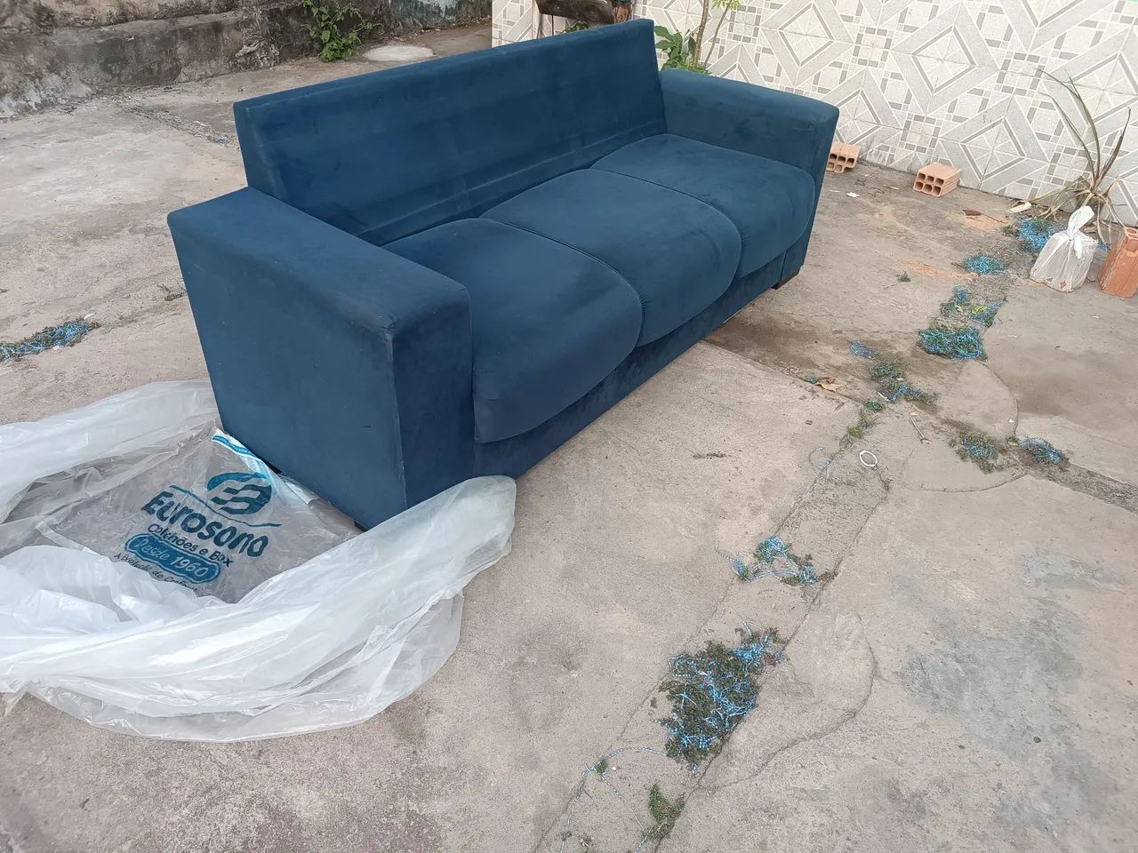 Vendo sofar de 3 lugares zappp *41 - Foto 2