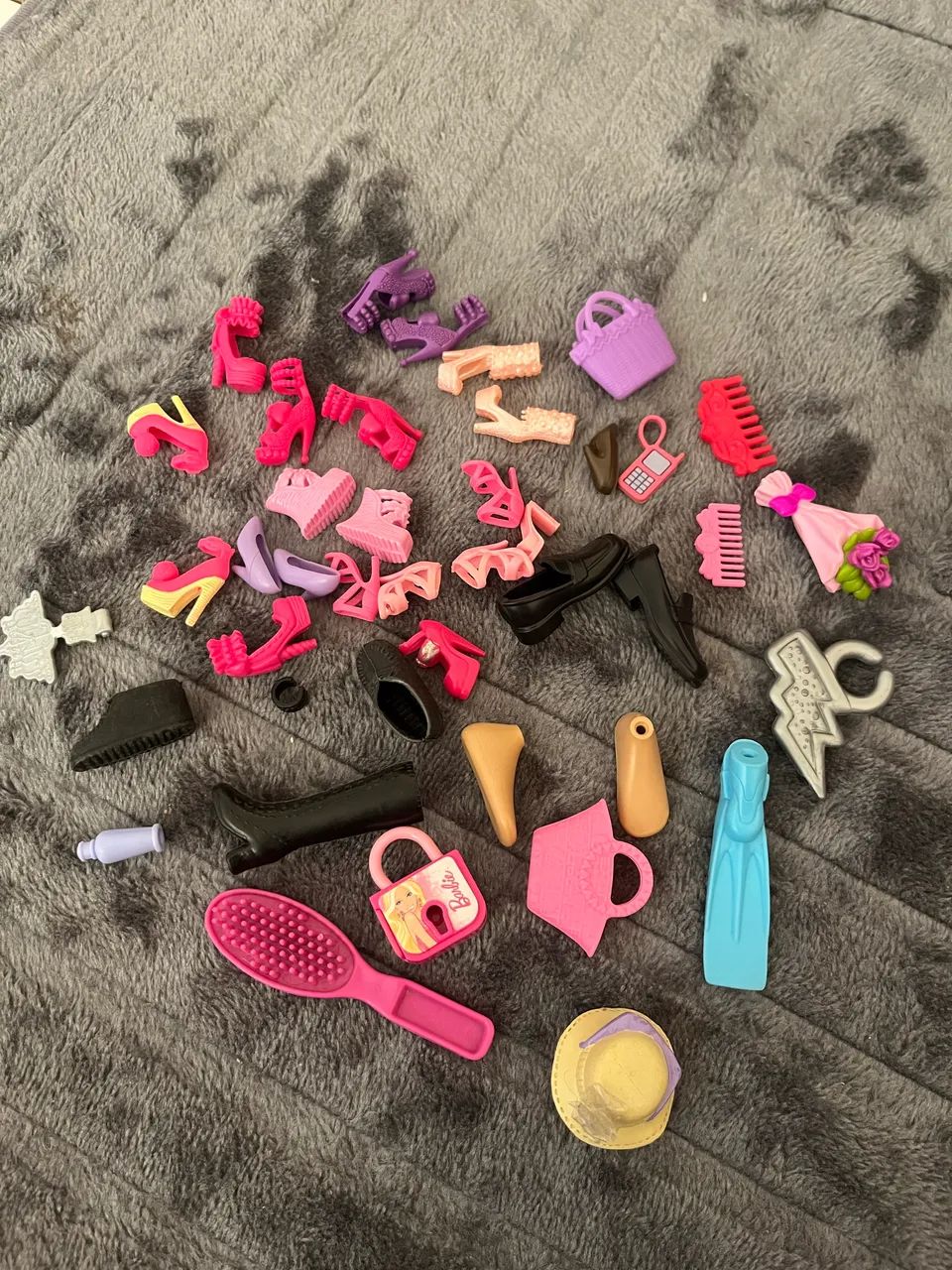 lote de acessórios barbie