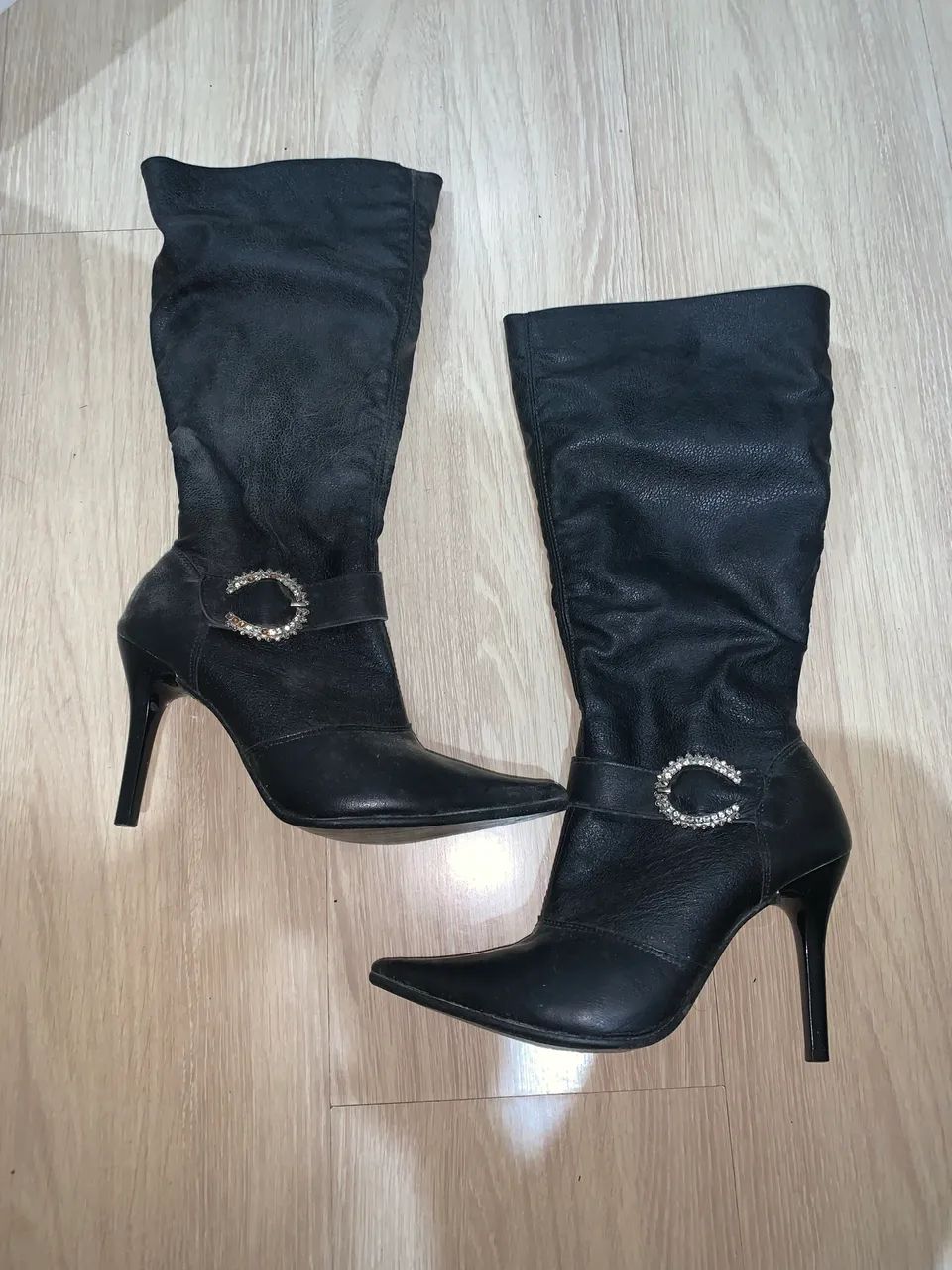 Bota Ramarim TAM 35 cano médio 