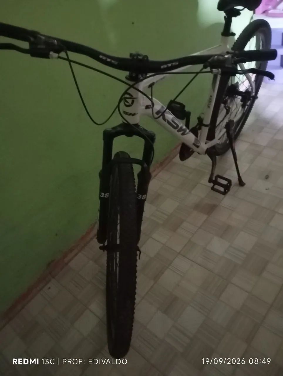 Bicicleta de alumínio quadro 21 aro 29 banca