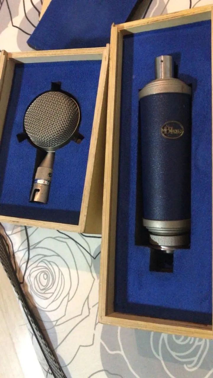 Microfone condensador blue bottle rocket stage one profissional 