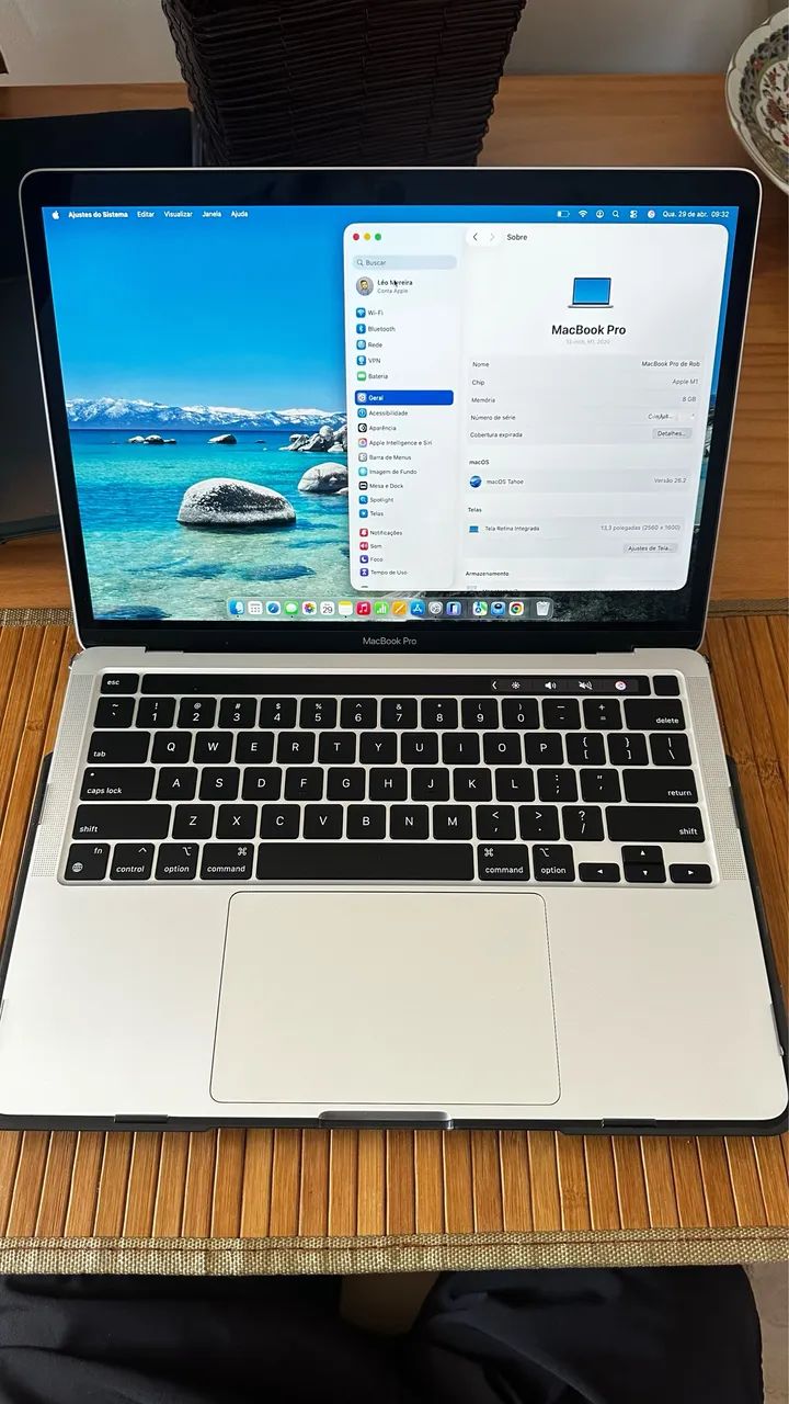 MacBook Pro - M1 512GB SSD 8GB RAM Tela Retina 13 pol. - Notebooks
