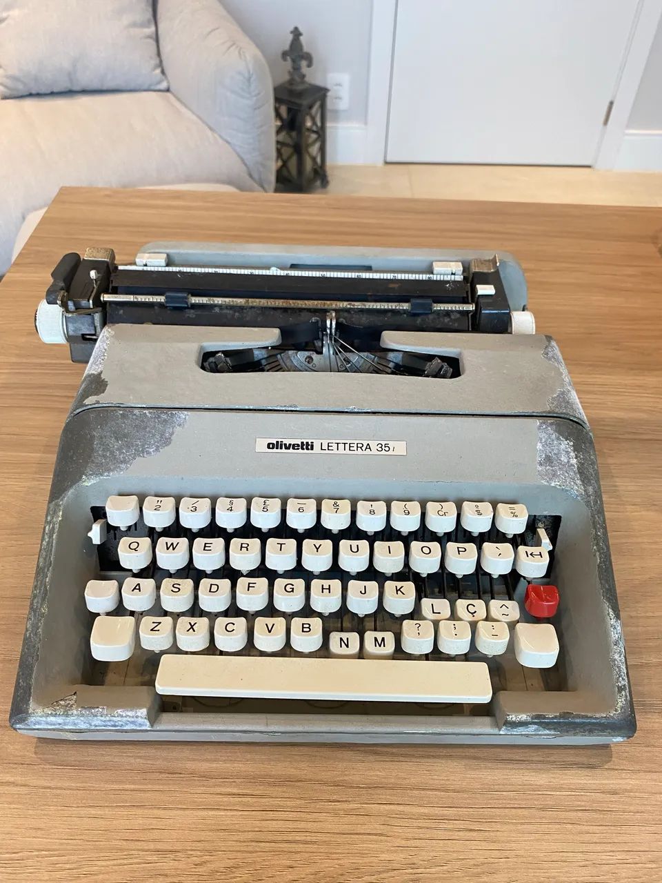 Máquina de escrever Olivetti lettera 35 - Foto 3