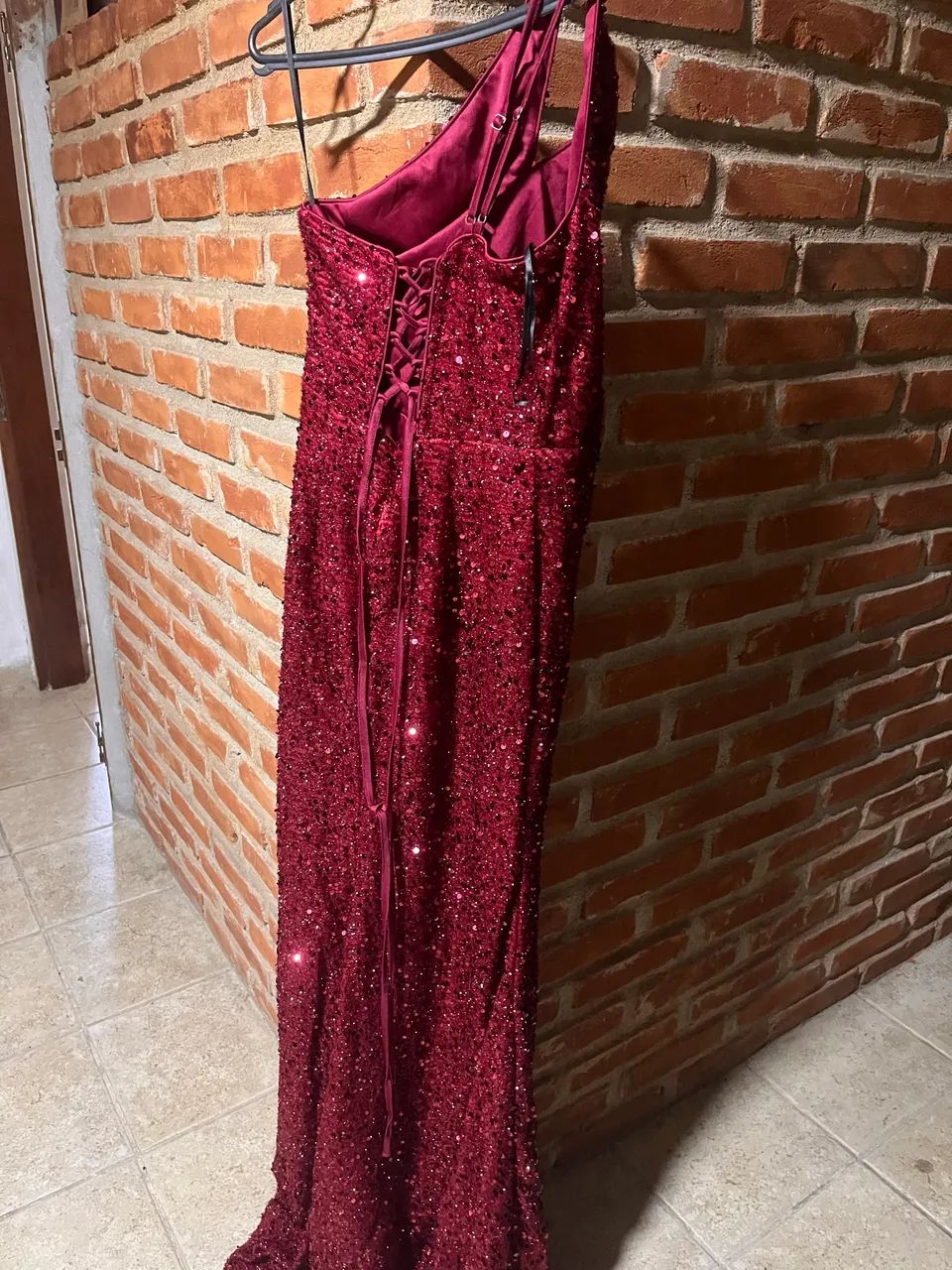 Vestido de Festa cor Marsala - Foto 4