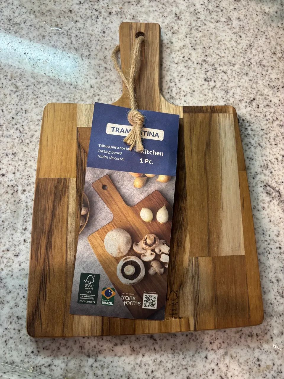 Tábua Madeira Teca Tramontina  - Foto 3