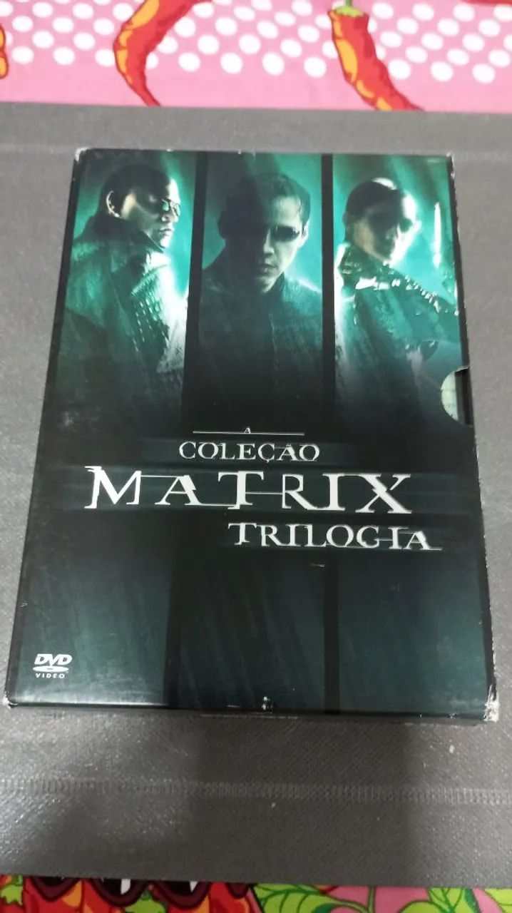 Box Dvds trilogia Matrix 