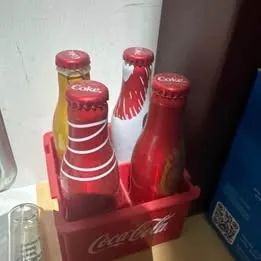 Miniatura coca cola gradeada