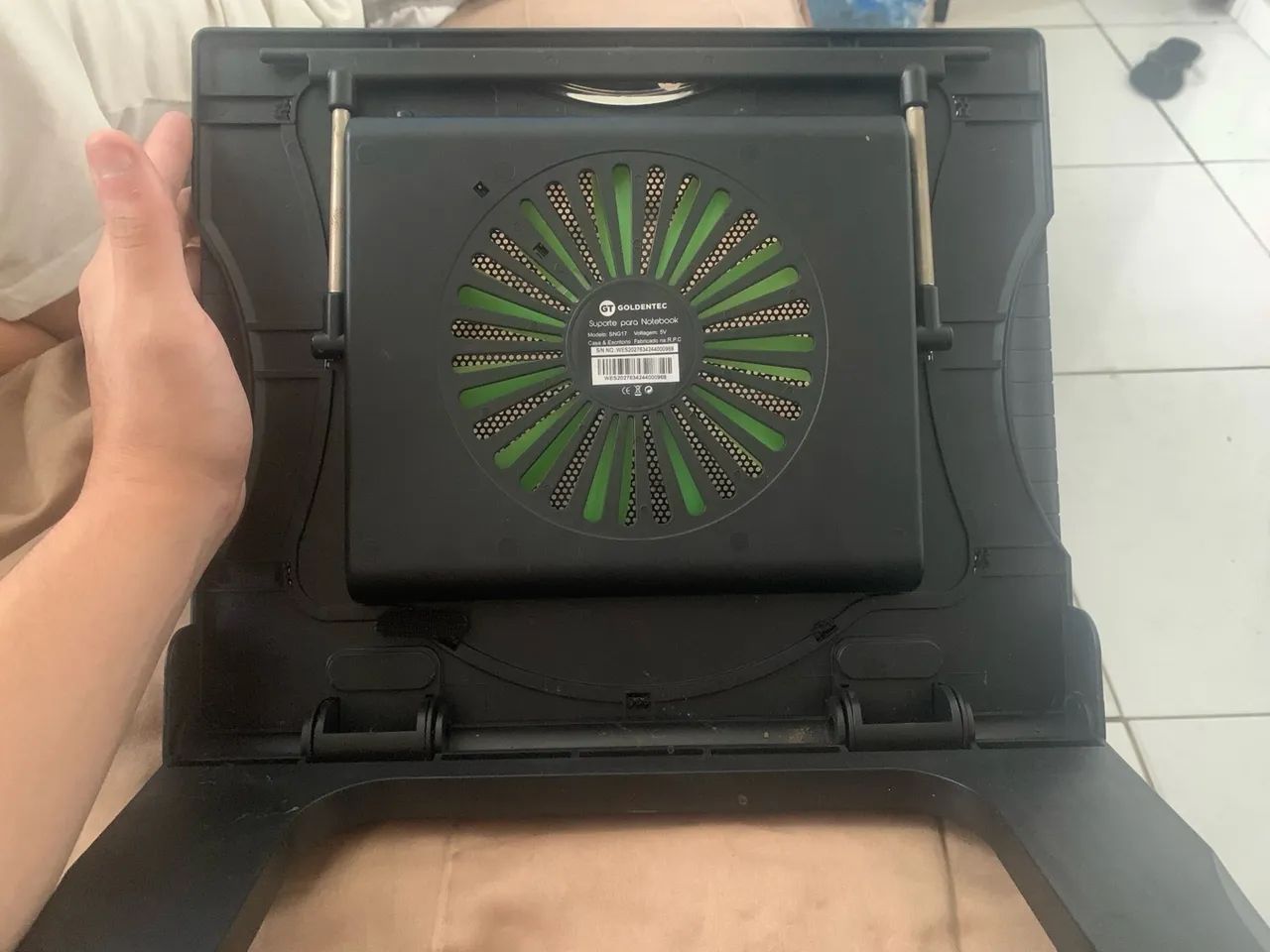 Suporte ventilado para notebook - Foto 2